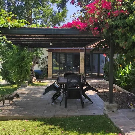 Chalet con piscina privada, natural y acogedor Chiclana de la Frontera Esterno foto